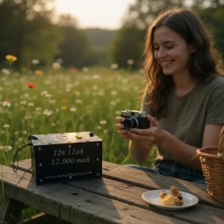 40.000mah TAŞINABİLİR GÜÇ KAYNAĞI 12v 12ah