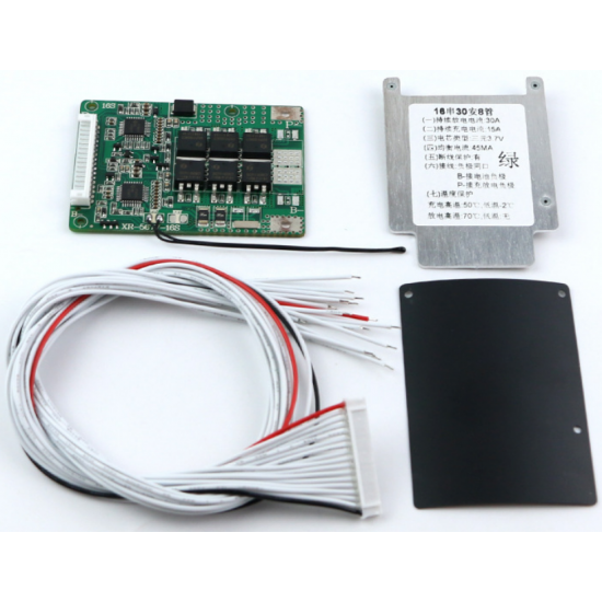 16S 30A LiFEPO4 BALANSLI BMS 