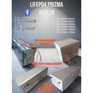 12v 100ah Lifepo4 Bluetooth Prizmatik BATARYA